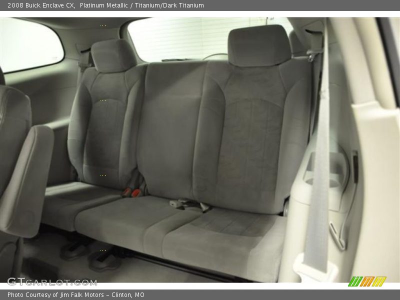 Platinum Metallic / Titanium/Dark Titanium 2008 Buick Enclave CX
