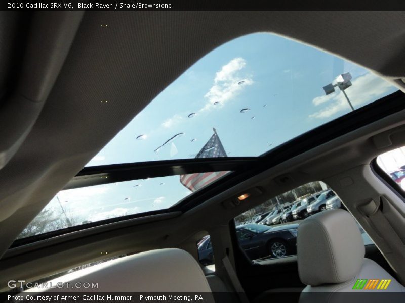 Black Raven / Shale/Brownstone 2010 Cadillac SRX V6