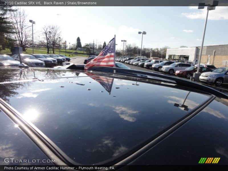 Black Raven / Shale/Brownstone 2010 Cadillac SRX V6