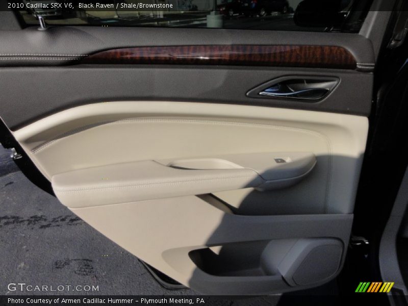 Black Raven / Shale/Brownstone 2010 Cadillac SRX V6