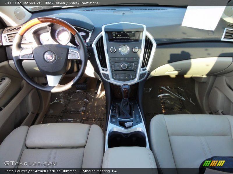 Black Raven / Shale/Brownstone 2010 Cadillac SRX V6