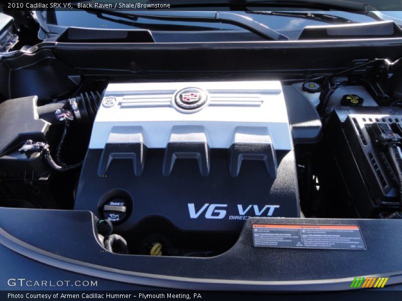 Black Raven / Shale/Brownstone 2010 Cadillac SRX V6