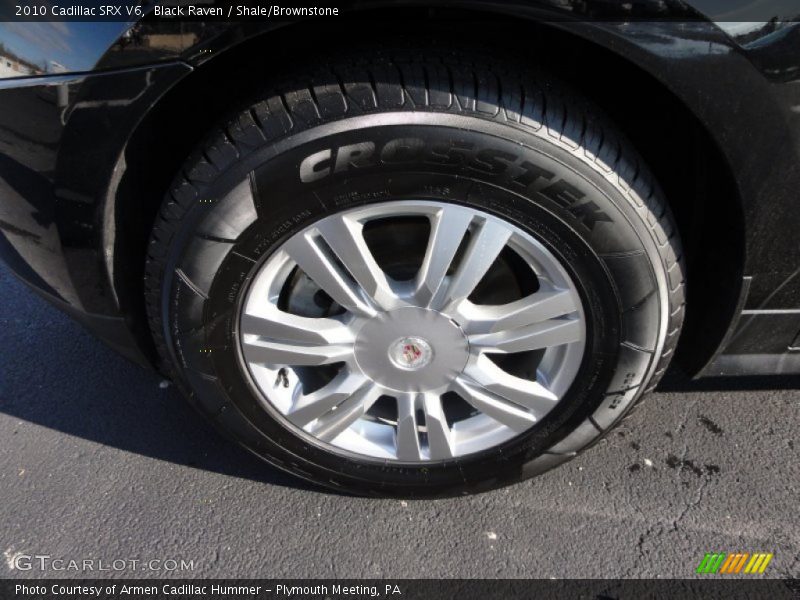 Black Raven / Shale/Brownstone 2010 Cadillac SRX V6