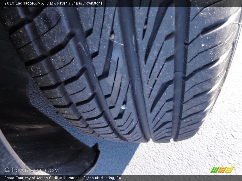 Black Raven / Shale/Brownstone 2010 Cadillac SRX V6