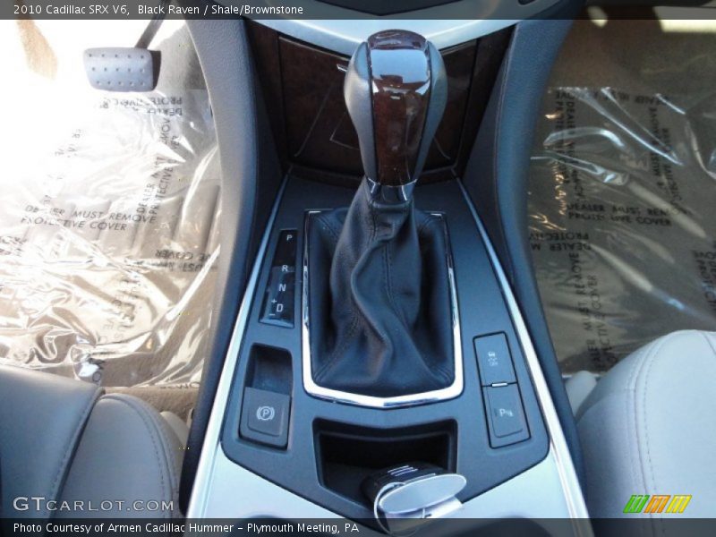 Black Raven / Shale/Brownstone 2010 Cadillac SRX V6