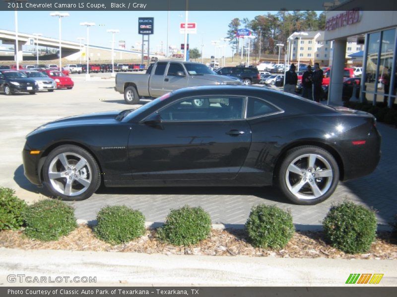 Black / Gray 2011 Chevrolet Camaro LS Coupe