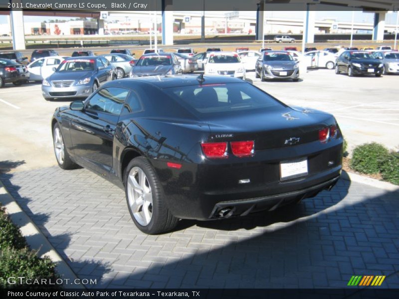 Black / Gray 2011 Chevrolet Camaro LS Coupe