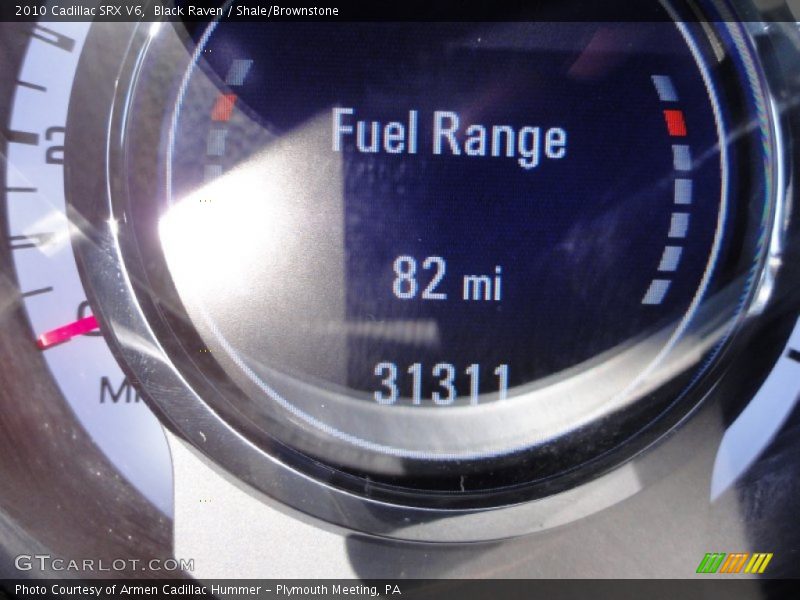 Black Raven / Shale/Brownstone 2010 Cadillac SRX V6