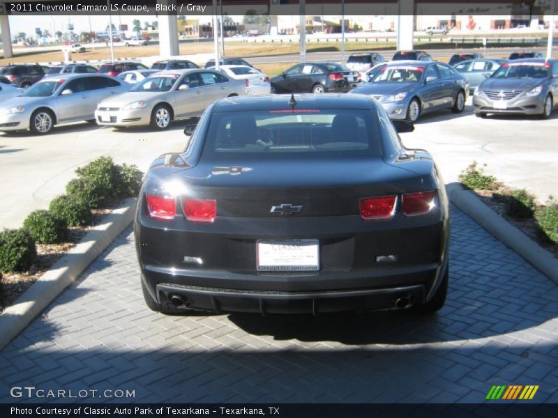 Black / Gray 2011 Chevrolet Camaro LS Coupe