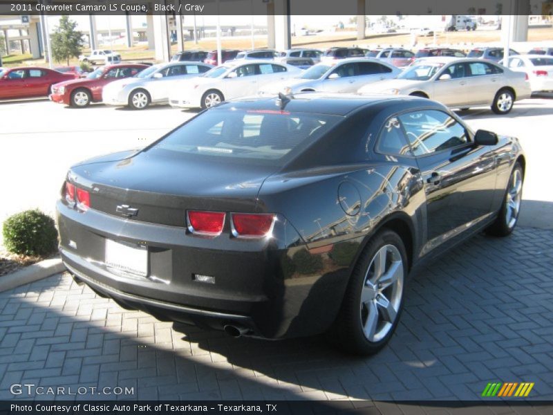 Black / Gray 2011 Chevrolet Camaro LS Coupe