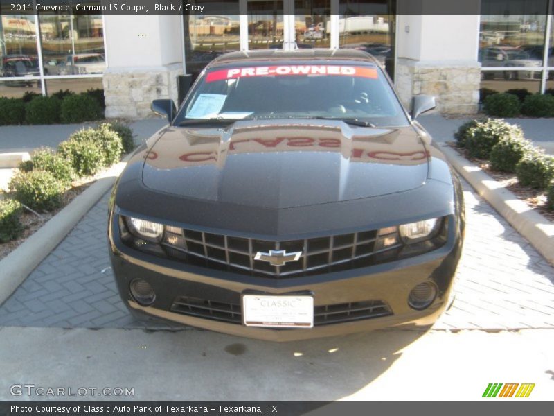 Black / Gray 2011 Chevrolet Camaro LS Coupe