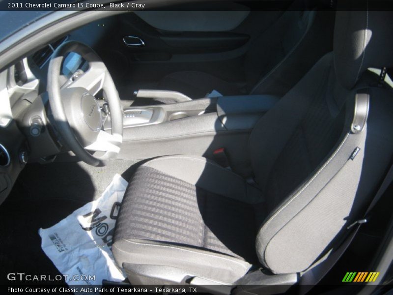 Black / Gray 2011 Chevrolet Camaro LS Coupe