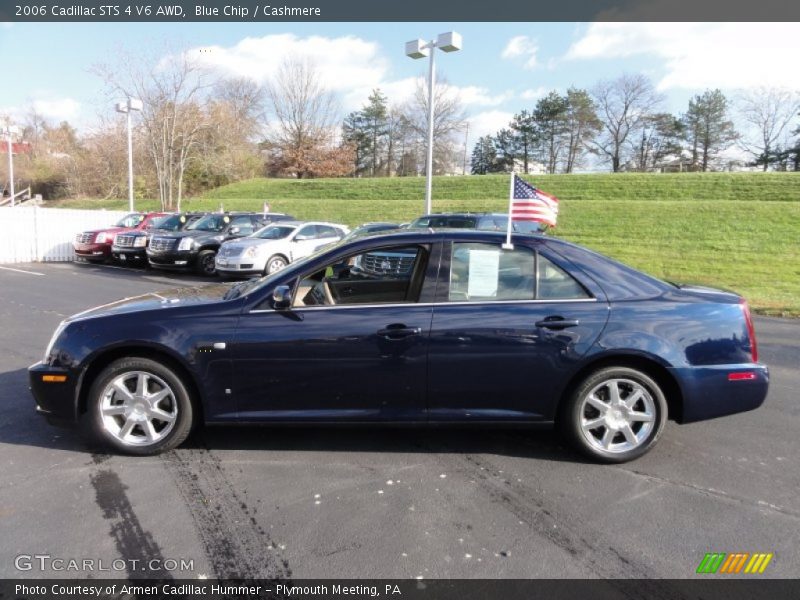 Blue Chip / Cashmere 2006 Cadillac STS 4 V6 AWD