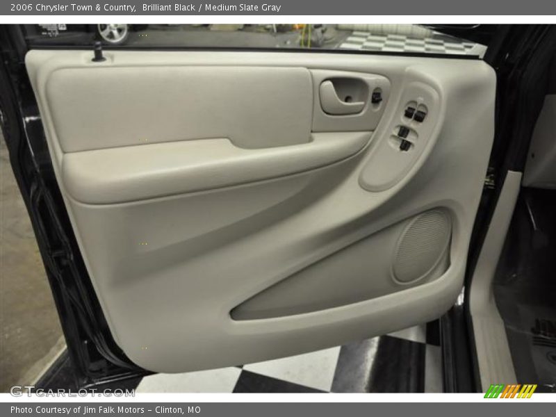 Brilliant Black / Medium Slate Gray 2006 Chrysler Town & Country
