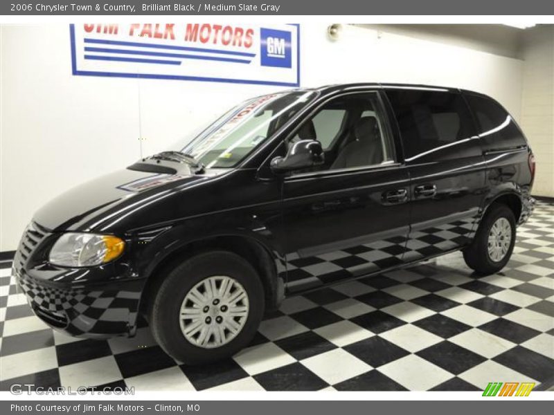 Brilliant Black / Medium Slate Gray 2006 Chrysler Town & Country