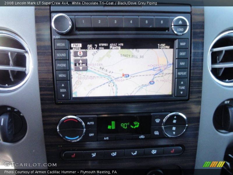 Navigation of 2008 Mark LT SuperCrew 4x4
