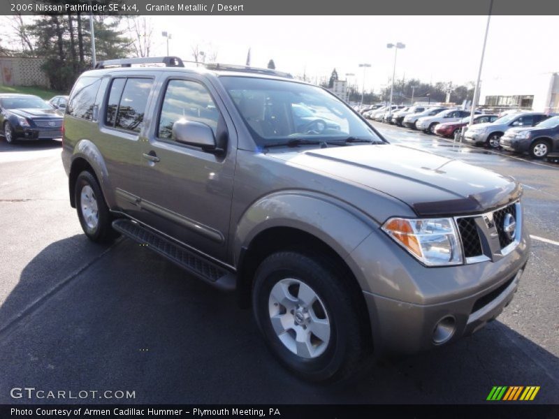 Granite Metallic / Desert 2006 Nissan Pathfinder SE 4x4