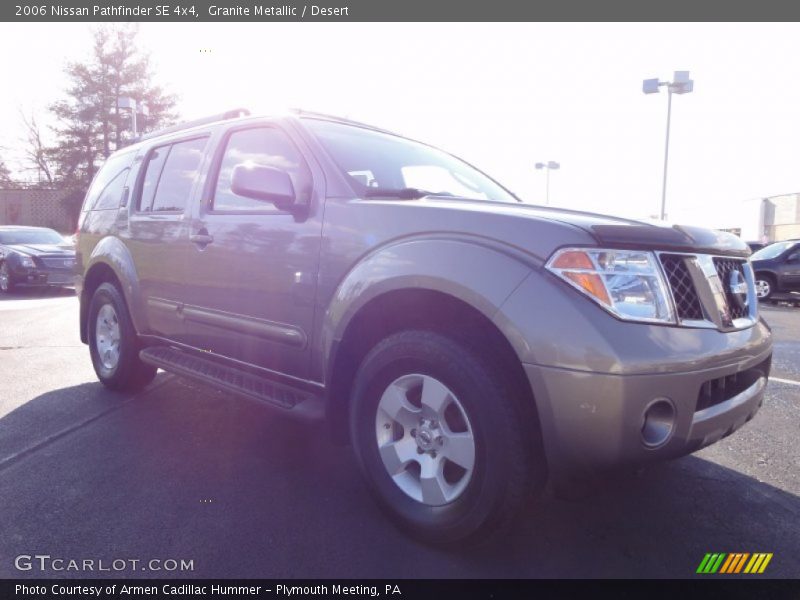 Granite Metallic / Desert 2006 Nissan Pathfinder SE 4x4