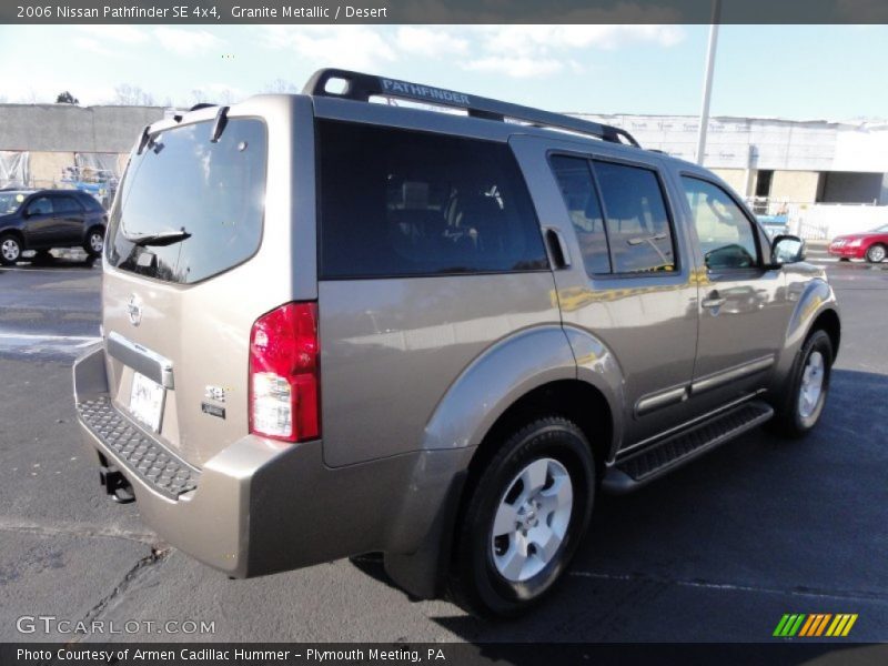 Granite Metallic / Desert 2006 Nissan Pathfinder SE 4x4