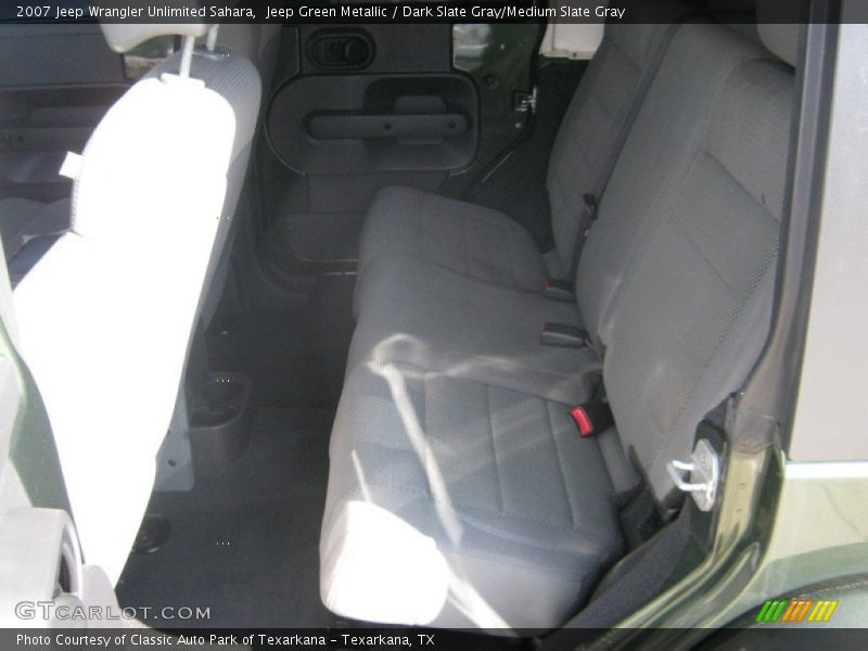 Jeep Green Metallic / Dark Slate Gray/Medium Slate Gray 2007 Jeep Wrangler Unlimited Sahara