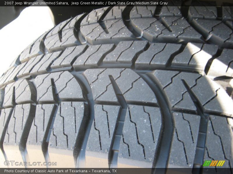 Jeep Green Metallic / Dark Slate Gray/Medium Slate Gray 2007 Jeep Wrangler Unlimited Sahara