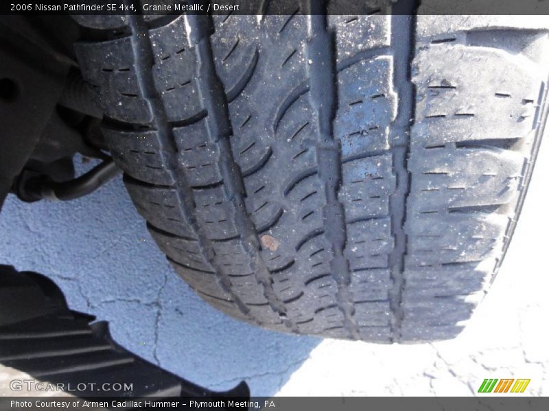 Granite Metallic / Desert 2006 Nissan Pathfinder SE 4x4