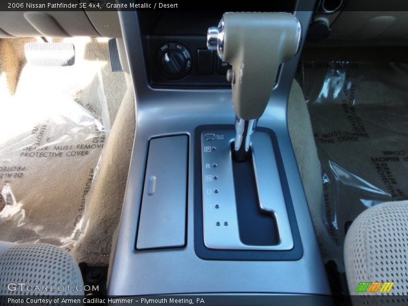 Granite Metallic / Desert 2006 Nissan Pathfinder SE 4x4