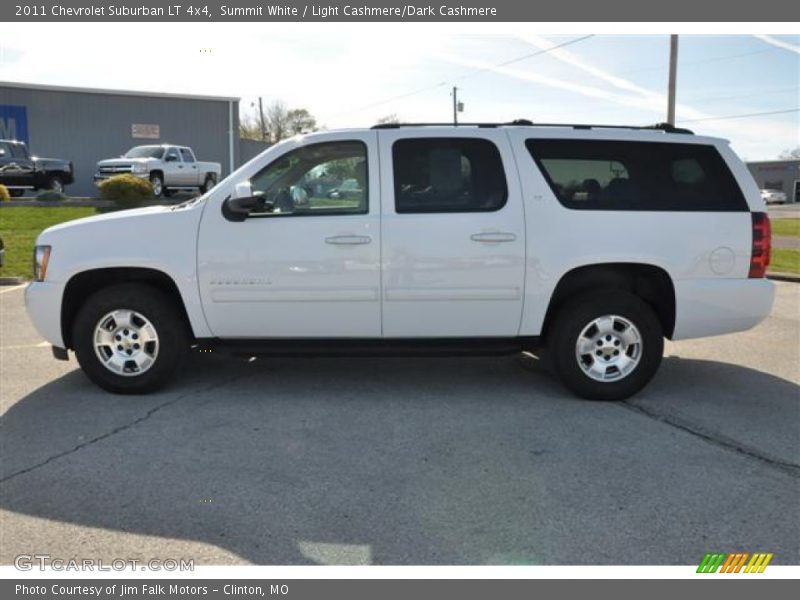 Summit White / Light Cashmere/Dark Cashmere 2011 Chevrolet Suburban LT 4x4