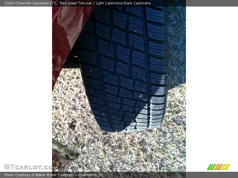 Red Jewel Tintcoat / Light Cashmere/Dark Cashmere 2009 Chevrolet Suburban LTZ