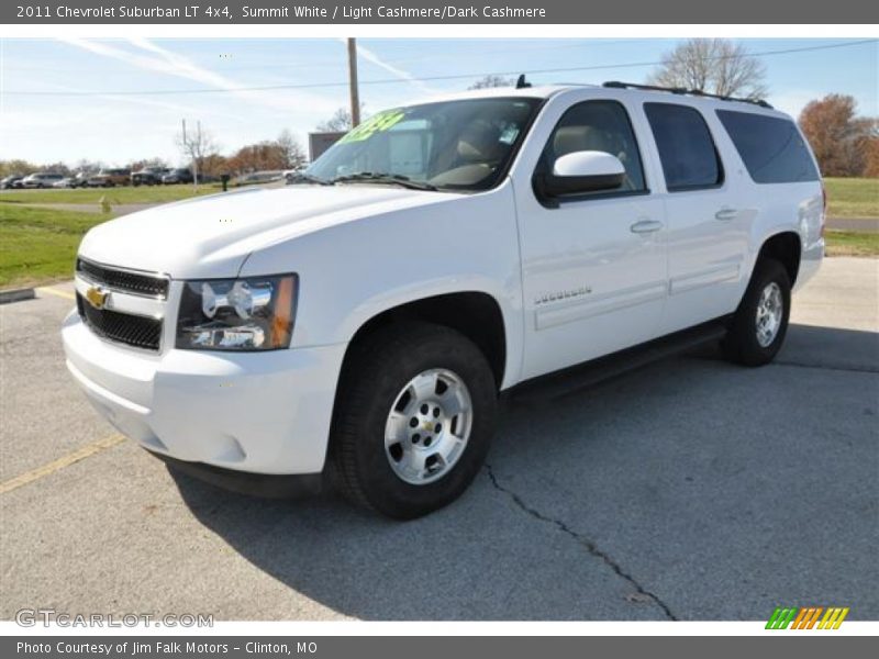 Summit White / Light Cashmere/Dark Cashmere 2011 Chevrolet Suburban LT 4x4