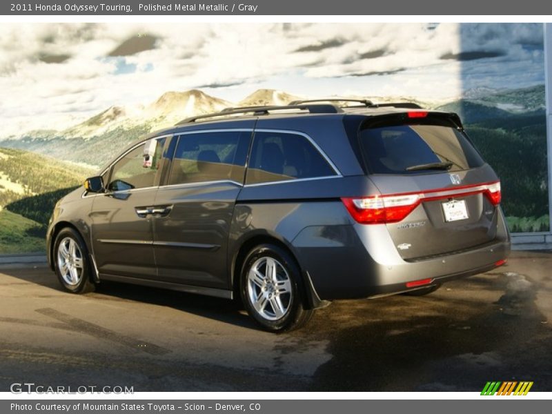 Polished Metal Metallic / Gray 2011 Honda Odyssey Touring