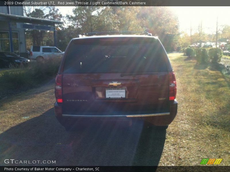 Red Jewel Tintcoat / Light Cashmere/Dark Cashmere 2009 Chevrolet Suburban LTZ