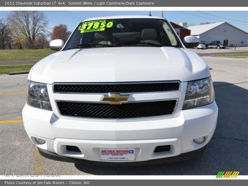 Summit White / Light Cashmere/Dark Cashmere 2011 Chevrolet Suburban LT 4x4