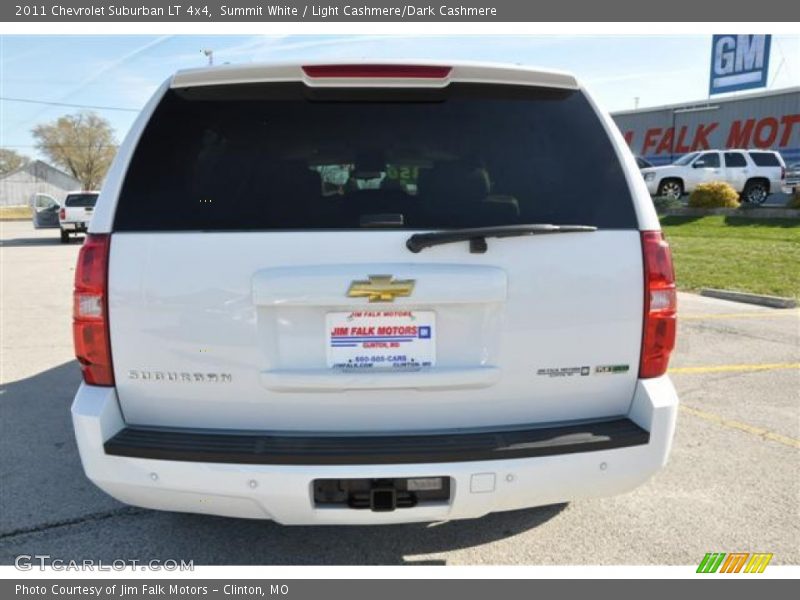 Summit White / Light Cashmere/Dark Cashmere 2011 Chevrolet Suburban LT 4x4
