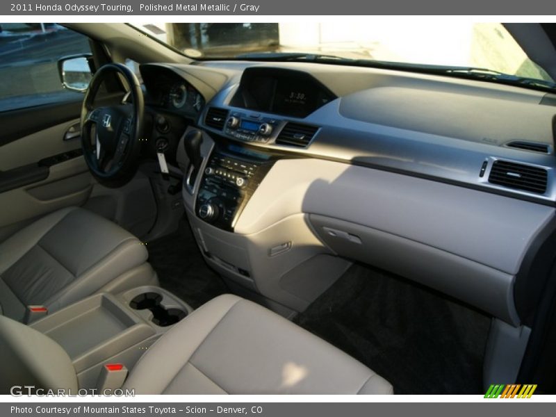 Polished Metal Metallic / Gray 2011 Honda Odyssey Touring