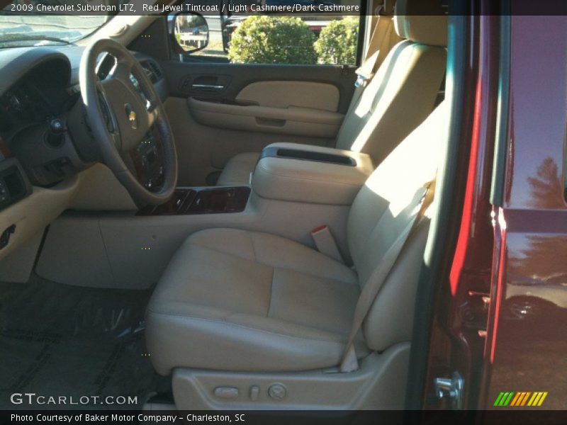 Red Jewel Tintcoat / Light Cashmere/Dark Cashmere 2009 Chevrolet Suburban LTZ