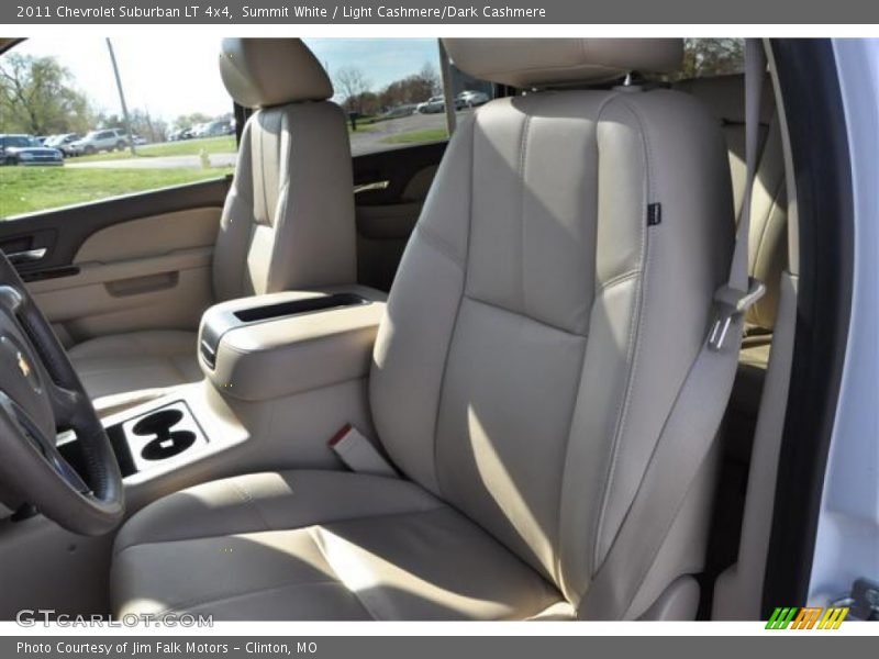 Summit White / Light Cashmere/Dark Cashmere 2011 Chevrolet Suburban LT 4x4