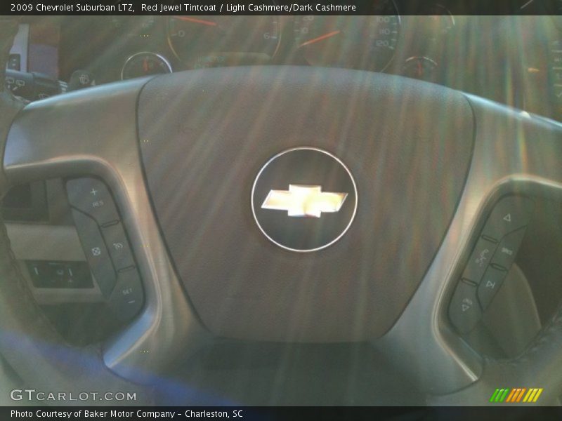 Red Jewel Tintcoat / Light Cashmere/Dark Cashmere 2009 Chevrolet Suburban LTZ