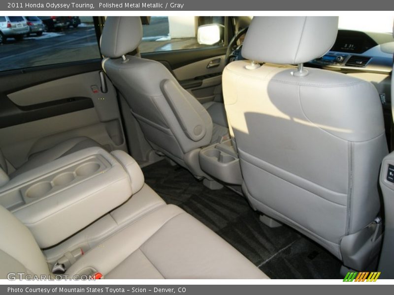 Polished Metal Metallic / Gray 2011 Honda Odyssey Touring