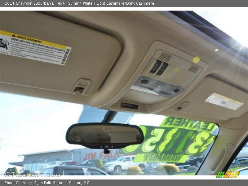 Summit White / Light Cashmere/Dark Cashmere 2011 Chevrolet Suburban LT 4x4