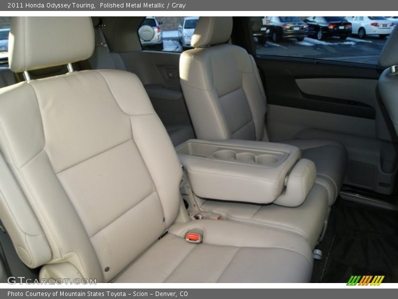 Polished Metal Metallic / Gray 2011 Honda Odyssey Touring