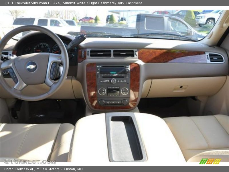 Summit White / Light Cashmere/Dark Cashmere 2011 Chevrolet Suburban LT 4x4