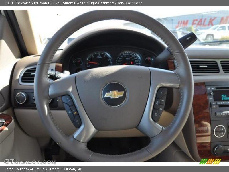 Summit White / Light Cashmere/Dark Cashmere 2011 Chevrolet Suburban LT 4x4