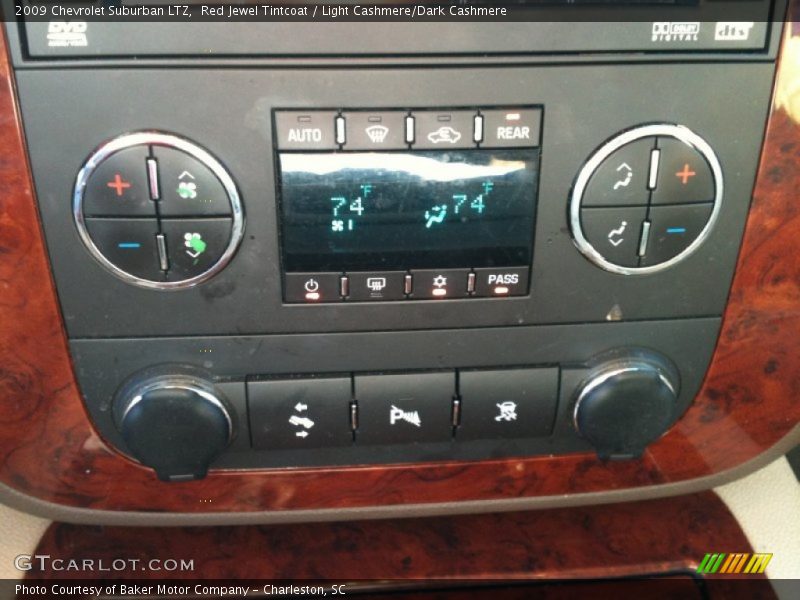 Red Jewel Tintcoat / Light Cashmere/Dark Cashmere 2009 Chevrolet Suburban LTZ
