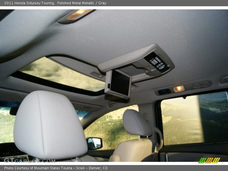Polished Metal Metallic / Gray 2011 Honda Odyssey Touring
