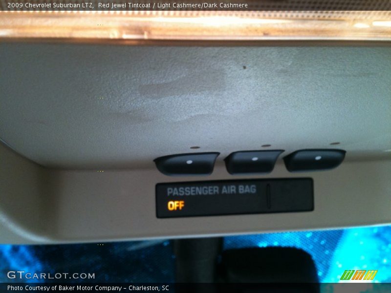 Red Jewel Tintcoat / Light Cashmere/Dark Cashmere 2009 Chevrolet Suburban LTZ