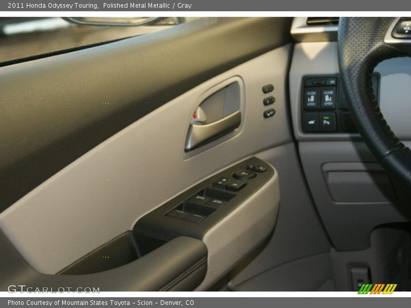 Polished Metal Metallic / Gray 2011 Honda Odyssey Touring