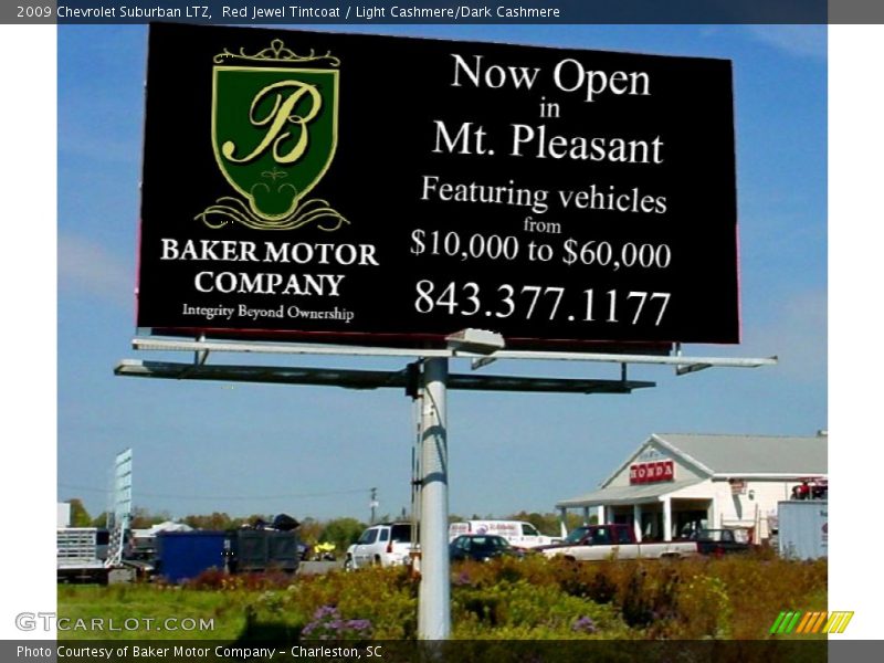 Red Jewel Tintcoat / Light Cashmere/Dark Cashmere 2009 Chevrolet Suburban LTZ