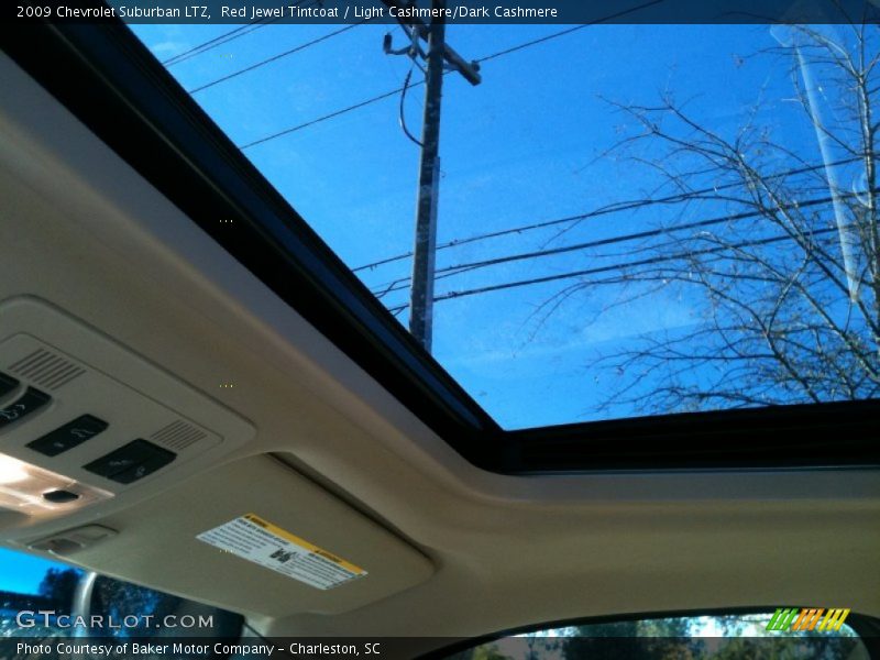 Red Jewel Tintcoat / Light Cashmere/Dark Cashmere 2009 Chevrolet Suburban LTZ