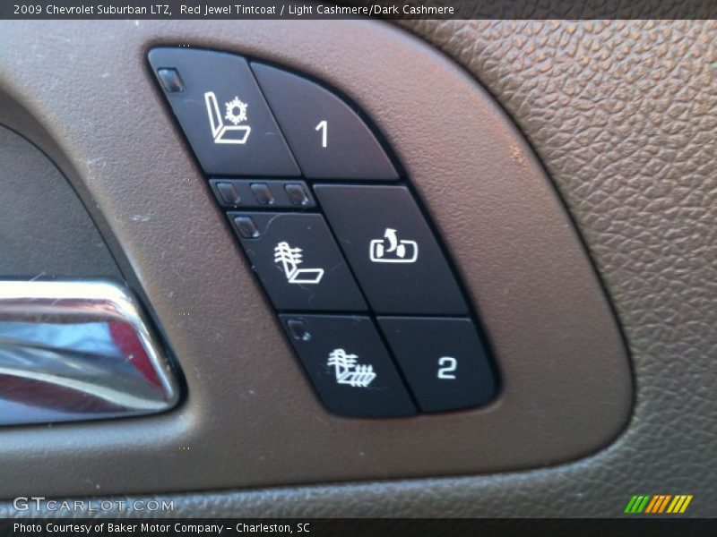 Red Jewel Tintcoat / Light Cashmere/Dark Cashmere 2009 Chevrolet Suburban LTZ